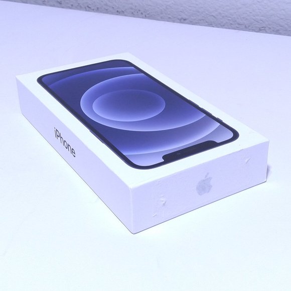 APPLE iPHONE 12 BOX ONLY 64GB Original Packaging OEM Steve Jobs LOGO STICKER - Picture 16 of 16